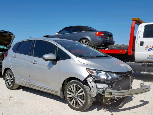 3HGGK5H89FM747880 - 2015 HONDA FIT EX SILVER photo 1