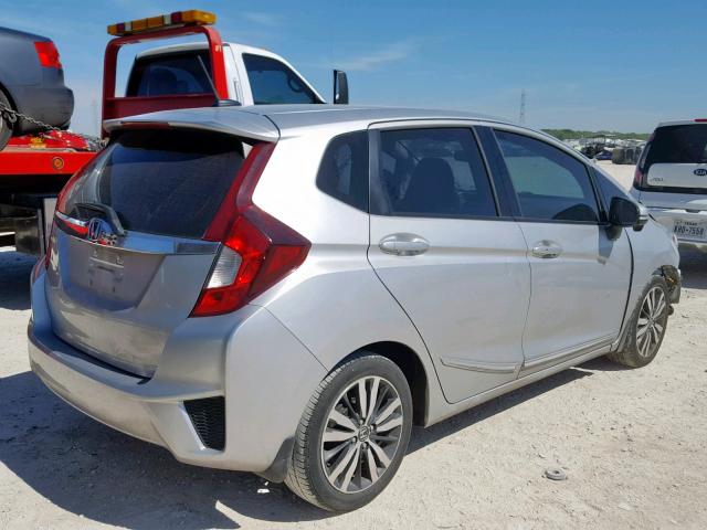 3HGGK5H89FM747880 - 2015 HONDA FIT EX SILVER photo 4