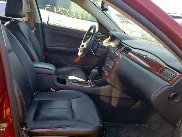 2G1WD58C279245692 - 2007 CHEVROLET IMPALA SUP 栗色 照片 5