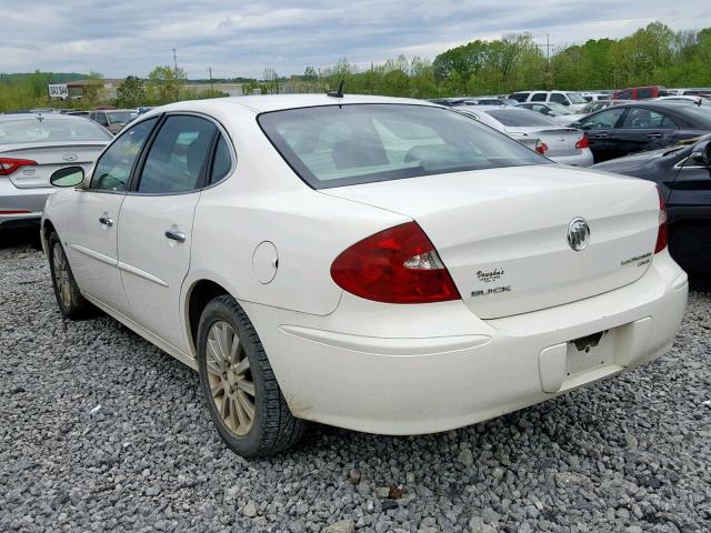 2G4WE587671134631 - 2007 BUICK LACROSSE C WHITE photo 3