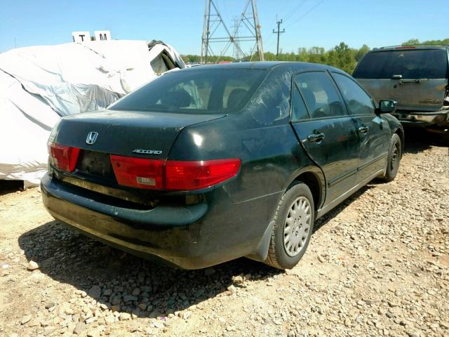 1HGCM56185A166381 - 2005 HONDA ACCORD DX BLACK photo 4