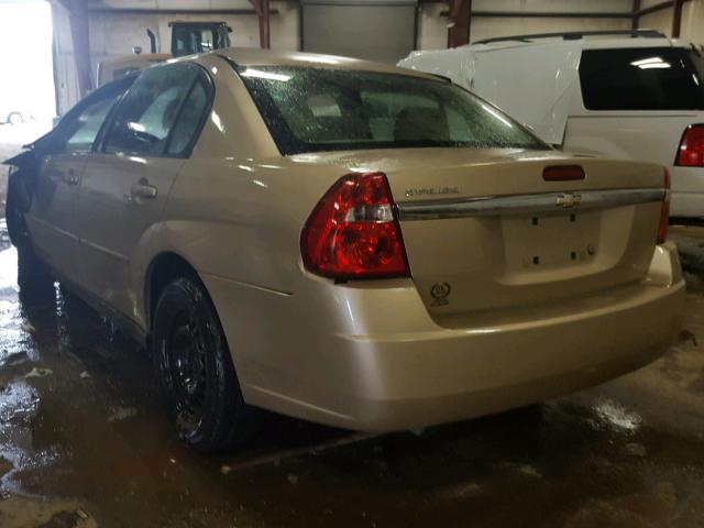 1G1ZS58F98F100591 - 2008 CHEVROLET MALIBU LS TAN photo 3