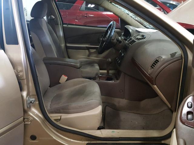 1G1ZS58F98F100591 - 2008 CHEVROLET MALIBU LS TAN photo 5