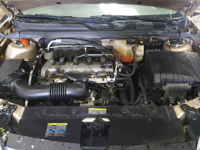 1G1ZS58F98F100591 - 2008 CHEVROLET MALIBU LS TAN photo 7