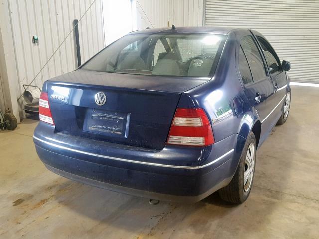 3VWRK69M64M030873 - 2004 VOLKSWAGEN JETTA GL BLUE photo 4