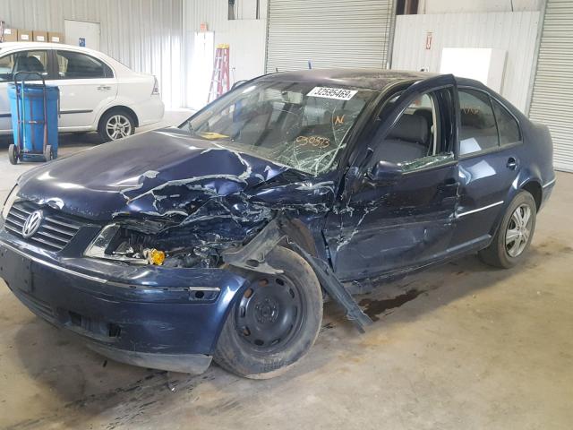 3VWRK69M64M030873 - 2004 VOLKSWAGEN JETTA GL BLUE photo 9