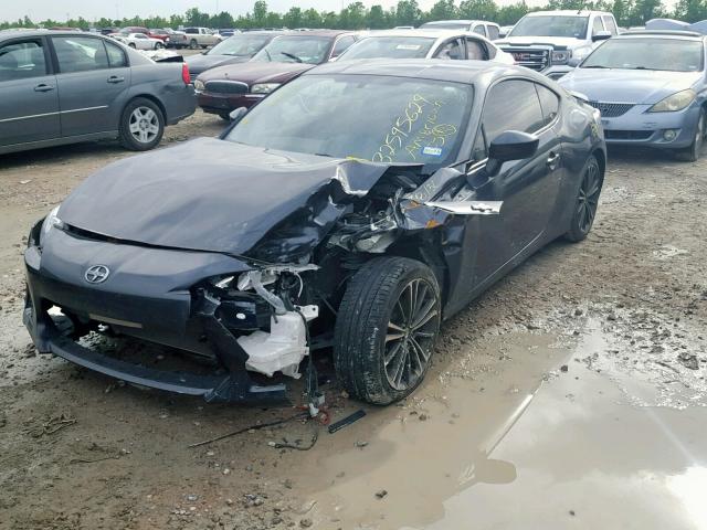JF1ZNAA15G8708512 - 2016 TOYOTA SCION FR-S GRAY photo 2