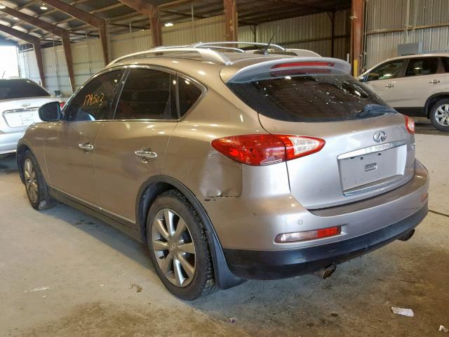 JNKAJ09F28M360866 - 2008 INFINITI EX35 BASE CREAM photo 3