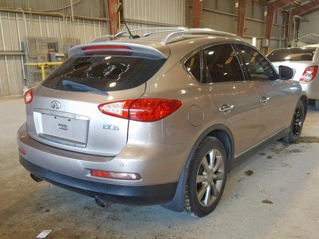 JNKAJ09F28M360866 - 2008 INFINITI EX35 BASE CREAM photo 4
