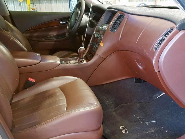 JNKAJ09F28M360866 - 2008 INFINITI EX35 BASE CREAM photo 5