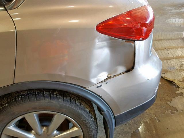 JNKAJ09F28M360866 - 2008 INFINITI EX35 BASE CREAM photo 9