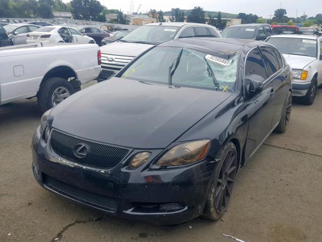 JTHBN96S865014567 - 2006 LEXUS GS GENERAT BLACK photo 2