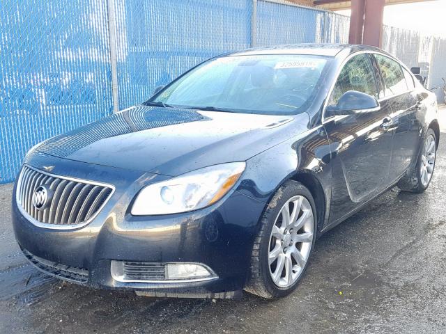 2G4GU5GV4C9133562 - 2012 BUICK REGAL PREM BLACK photo 2