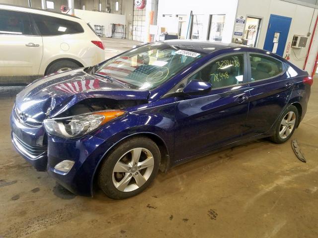 5NPDH4AE3DH275964 - 2013 HYUNDAI ELANTRA GLS  photo 2