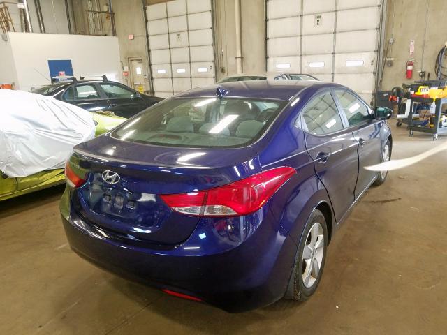 5NPDH4AE3DH275964 - 2013 HYUNDAI ELANTRA GLS  photo 4