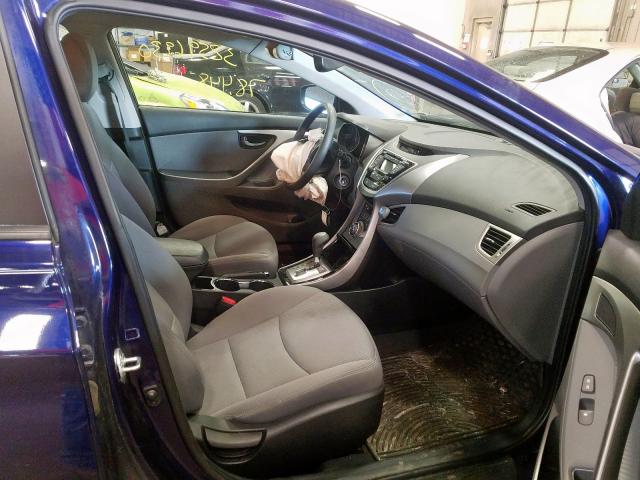 5NPDH4AE3DH275964 - 2013 HYUNDAI ELANTRA GLS  photo 5