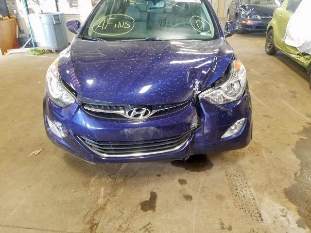 5NPDH4AE3DH275964 - 2013 HYUNDAI ELANTRA GLS  photo 9