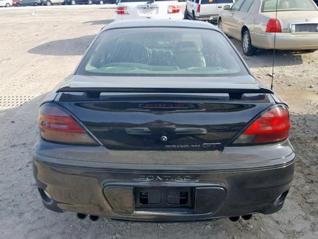 1G2NW12E84M667419 - 2004 PONTIAC GRAND AM G BLACK photo 10