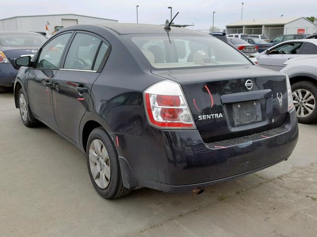 3N1AB61E08L765058 - 2008 NISSAN SENTRA 2.0 BLACK photo 3