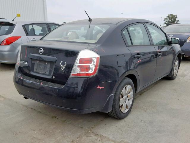 3N1AB61E08L765058 - 2008 NISSAN SENTRA 2.0 BLACK photo 4