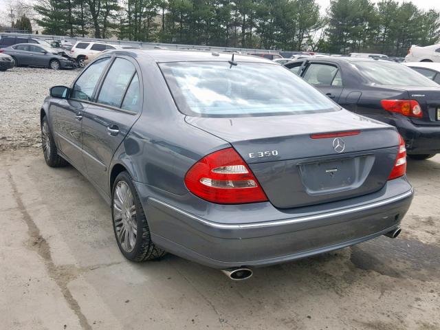 WDBUF56J66A925168 - 2006 MERCEDES-BENZ E 350 GRAY photo 3