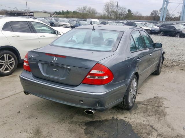 WDBUF56J66A925168 - 2006 MERCEDES-BENZ E 350 GRAY photo 4