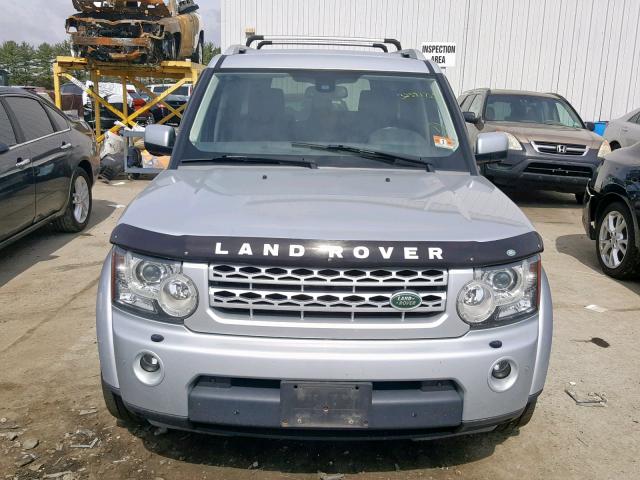 SALAK2D41BA568710 - 2011 LAND ROVER LR4 HSE LU SILVER photo 9