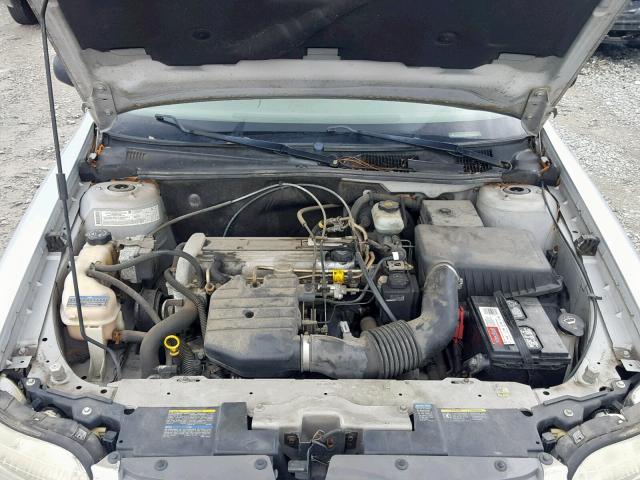 1G1ND52FX5M184557 - 2005 CHEVROLET CLASSIC SILVER photo 7