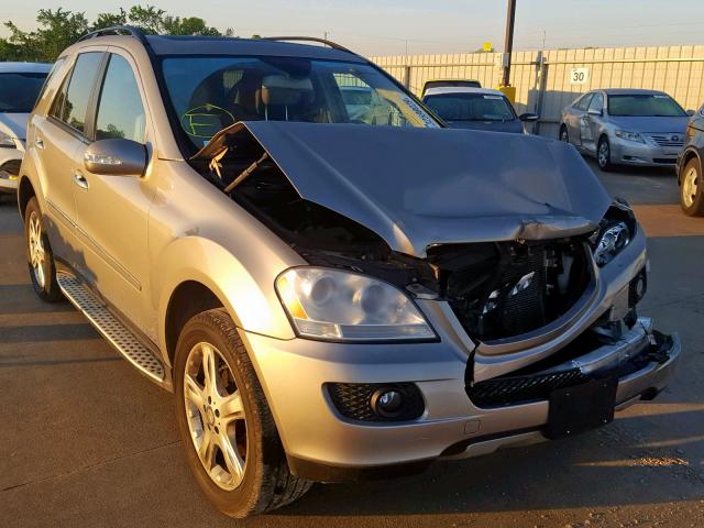 4JGBB86E78A439427 - 2008 MERCEDES-BENZ ML 350 GRAY photo 9