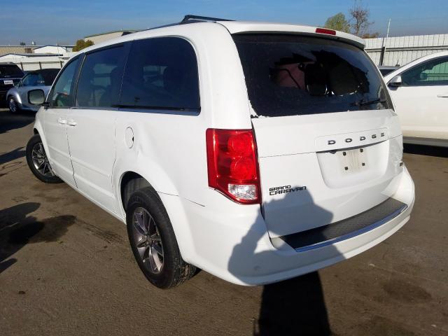 2C4RDGCGXHR789210 - 2017 DODGE GRAND CARAVAN SXT  photo 3