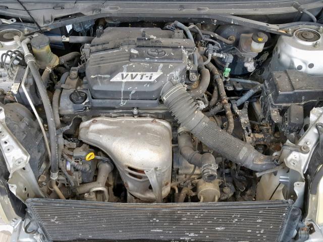 JTEGD20V940045157 - 2004 TOYOTA RAV4 SILVER photo 7