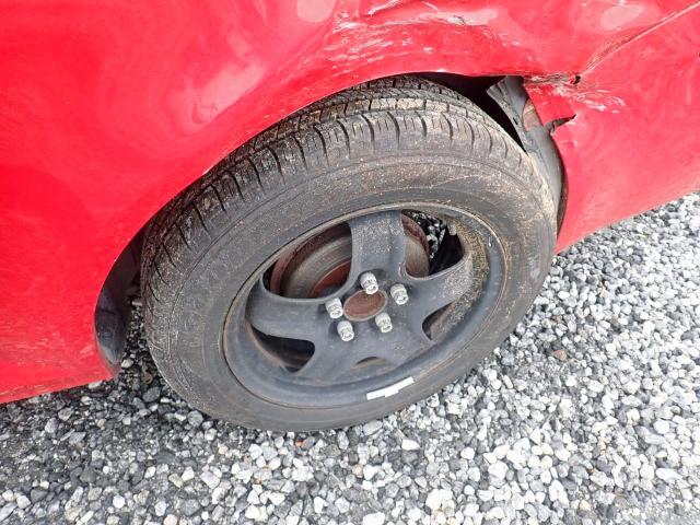 1G2AL15F477140783 - 2007 PONTIAC G5 RED photo 9