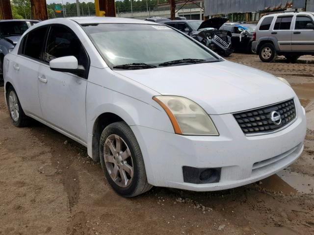 3N1AB61E67L693538 - 2007 NISSAN SENTRA 2.0 WHITE photo 1