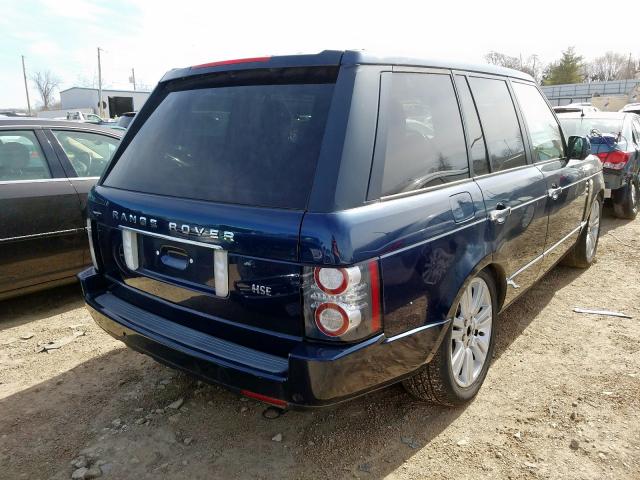 SALMF1D43BA332118 - 2011 LAND ROVER RANGE ROVER HSE LUXURY  photo 4