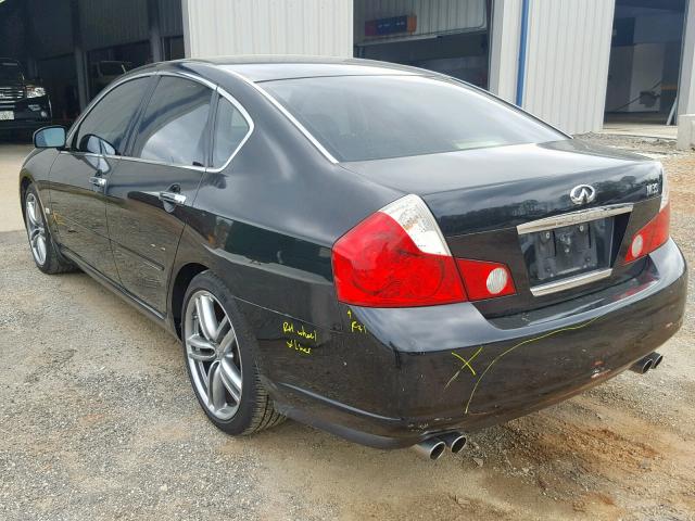 JNKAY01E27M303533 - 2007 INFINITI M35 BASE BLACK photo 3