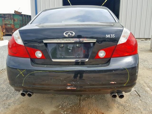 JNKAY01E27M303533 - 2007 INFINITI M35 BASE BLACK photo 9