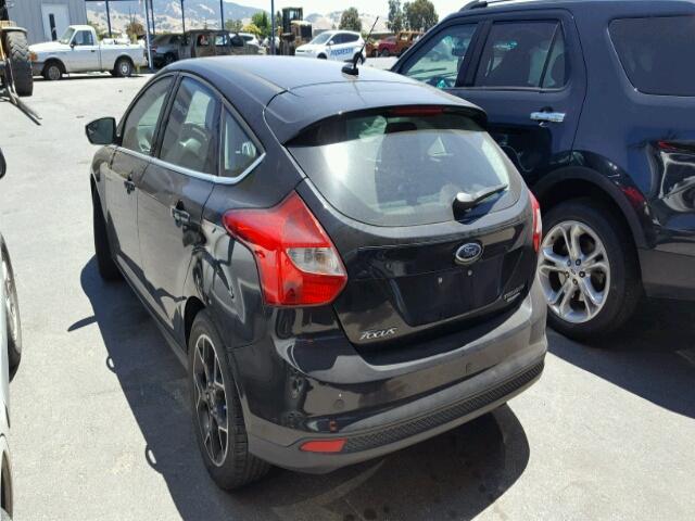 1FAHP3N22CL390084 - 2012 FORD FOCUS TITA BLACK photo 3