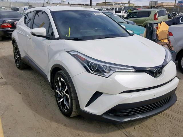 NMTKHMBX5JR031602 - 2018 TOYOTA C-HR XLE WHITE photo 1