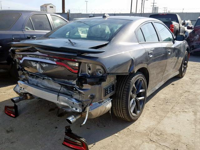 2C3CDXHG5KH527594 - 2019 DODGE CHARGER GT GRAY photo 4