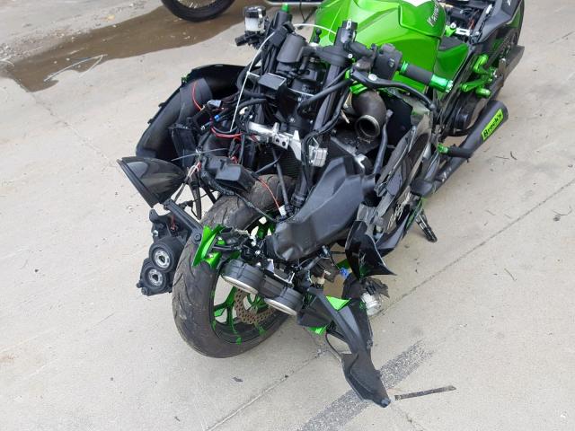 JKBZXNF15FA011035 - 2015 KAWASAKI ZX1400 F GREEN photo 9