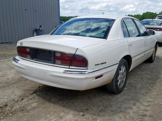 1G4CW54K544162530 - 2004 BUICK PARK AVENU WHITE photo 4