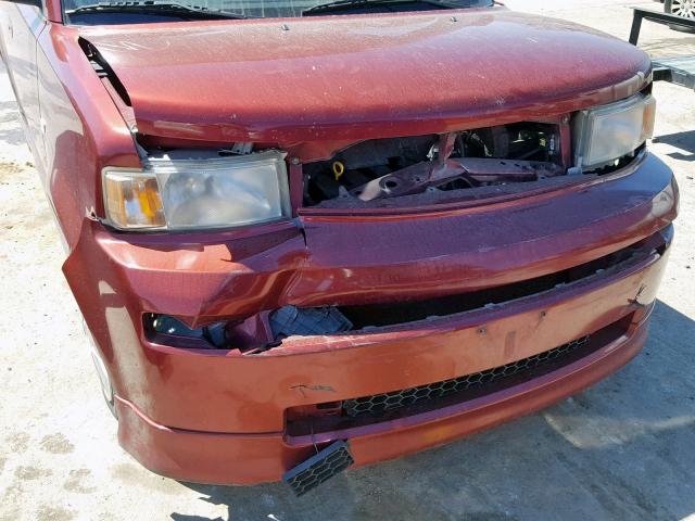 JTLKT324564103826 - 2006 TOYOTA SCION XB 红色 照片 9