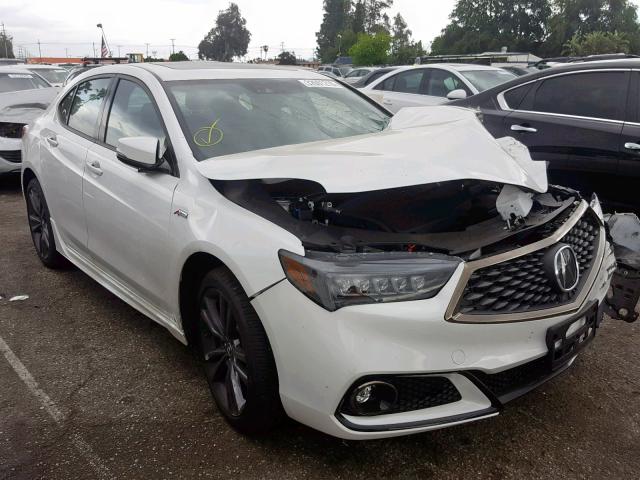 19UUB2F62KA004536 - 2019 ACURA TLX WHITE photo 1