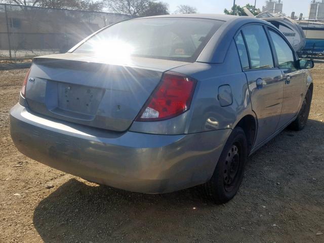 1G8AJ52F95Z143834 - 2005 SATURN ION LEVEL CHARCOAL photo 4