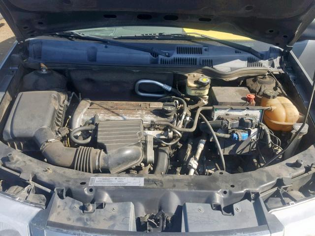 1G8AJ52F95Z143834 - 2005 SATURN ION LEVEL CHARCOAL photo 7