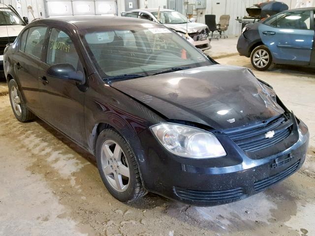 1G1AF5F57A7169257 - 2010 CHEVROLET COBALT 2LT BLACK photo 1