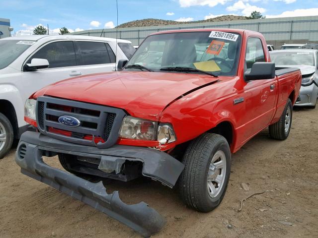 1FTKR1AD7BPB01813 - 2011 FORD RANGER RED photo 2