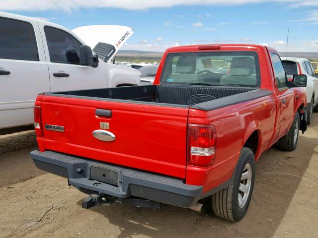 1FTKR1AD7BPB01813 - 2011 FORD RANGER RED photo 4