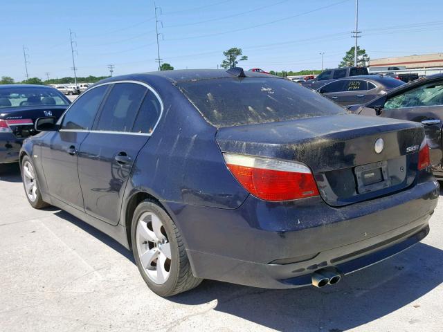 WBANA53584B845242 - 2004 BMW 525 I BLUE photo 3