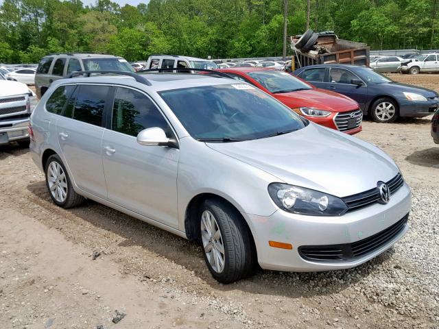 3VWPL7AJ1BM656310 - 2011 VOLKSWAGEN JETTA TDI SILVER photo 1